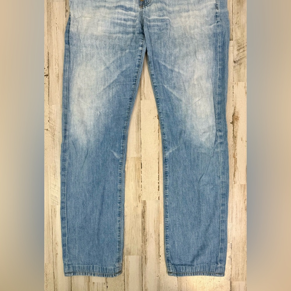 AG Adriano Goldschmied The Graduate Jeans Mens 34x32 Blue Tailored Leg Denim - Picture 4 of 12